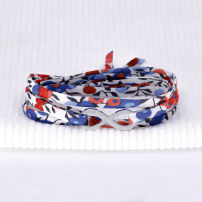 Bracelet  Liberty Triple tour infini à personnaliser