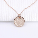 Collier personnalisé ma petite colombe en argent 925 ou plaqué or
