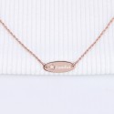 Collier identité étoile Argent ou Plaqué Or à personnaliser