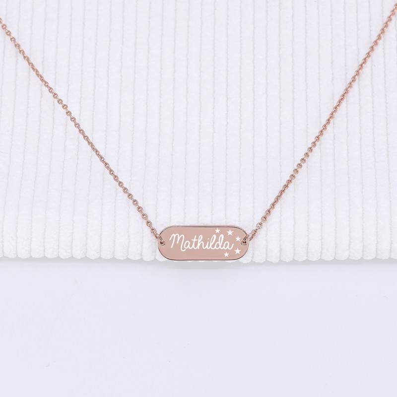 Chaîne Collier Plaqué Or 18K - Longueur 46 Cm - #70