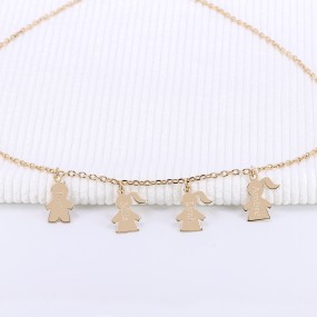 Collier personnalisé Maman / Enfant