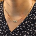 Collier personnalisé étoile en argent 925 ou plaqué or