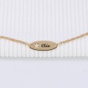 Collier personnalisé étoile en argent 925 ou plaqué or