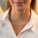 Collier gravé choupinous en argent 925 ou plaqué or