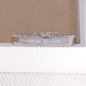 Bracelet Jonc dentelle en argent 925  à personnaliser