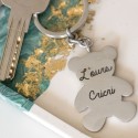 Porte clés personnalisé Nounours en Acier Inoxydable