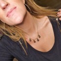 Collier personnalisé Maman / Enfant en argent 925 ou plaqué or